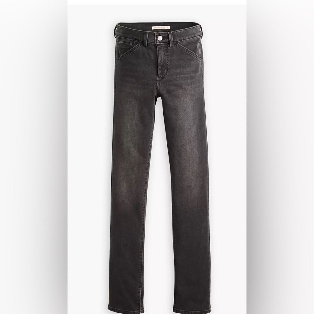 Levi's Woman’s 314 Black Shaping Straight Jeans